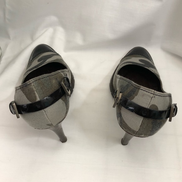 Colin Stuart Camouflage Pumps Heels Size 7 - Picture 3 of 7